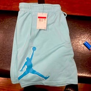 Light  blue men’s Nike air Jordan shorts size large
